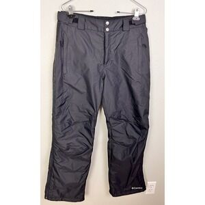 Columbia Waterproof Snow Ski Pants Black Omni Tech Blackcomb Insulated Womens M